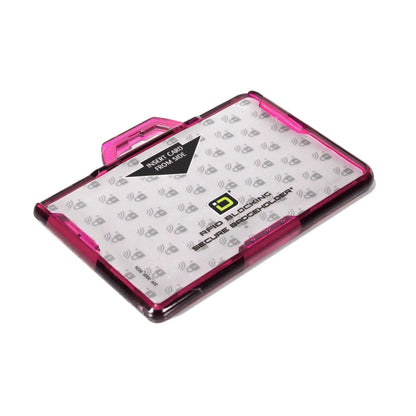 Secure Badge Holder BloxProx ™ Lite LANDSCAPE - Protects 125Khz HID Prox - 1 ID Card Holder ID Stronghold