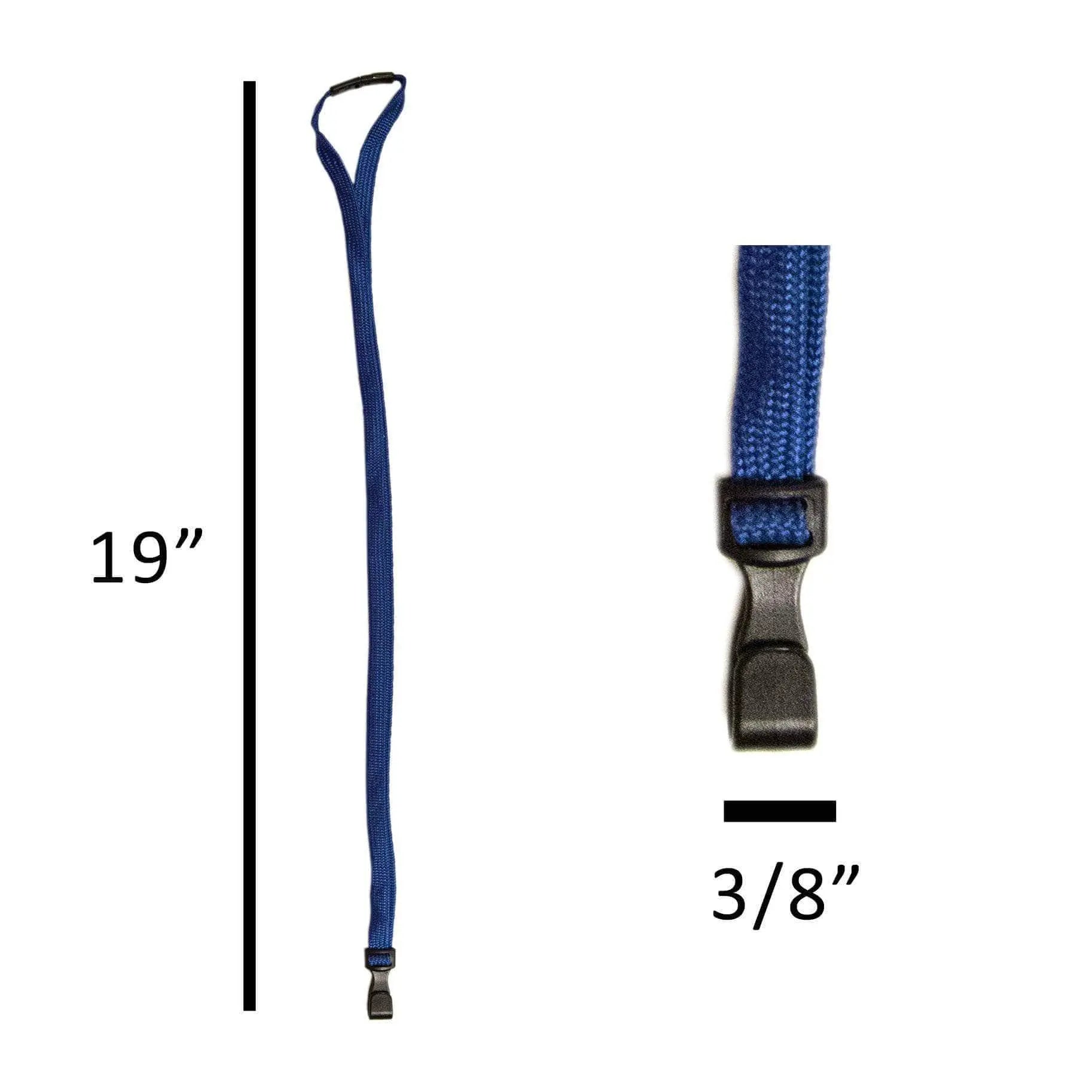 Secure Badge Holder Classic Vertical 1 ID Card Holder, and Lanyard Bundle ID Stronghold