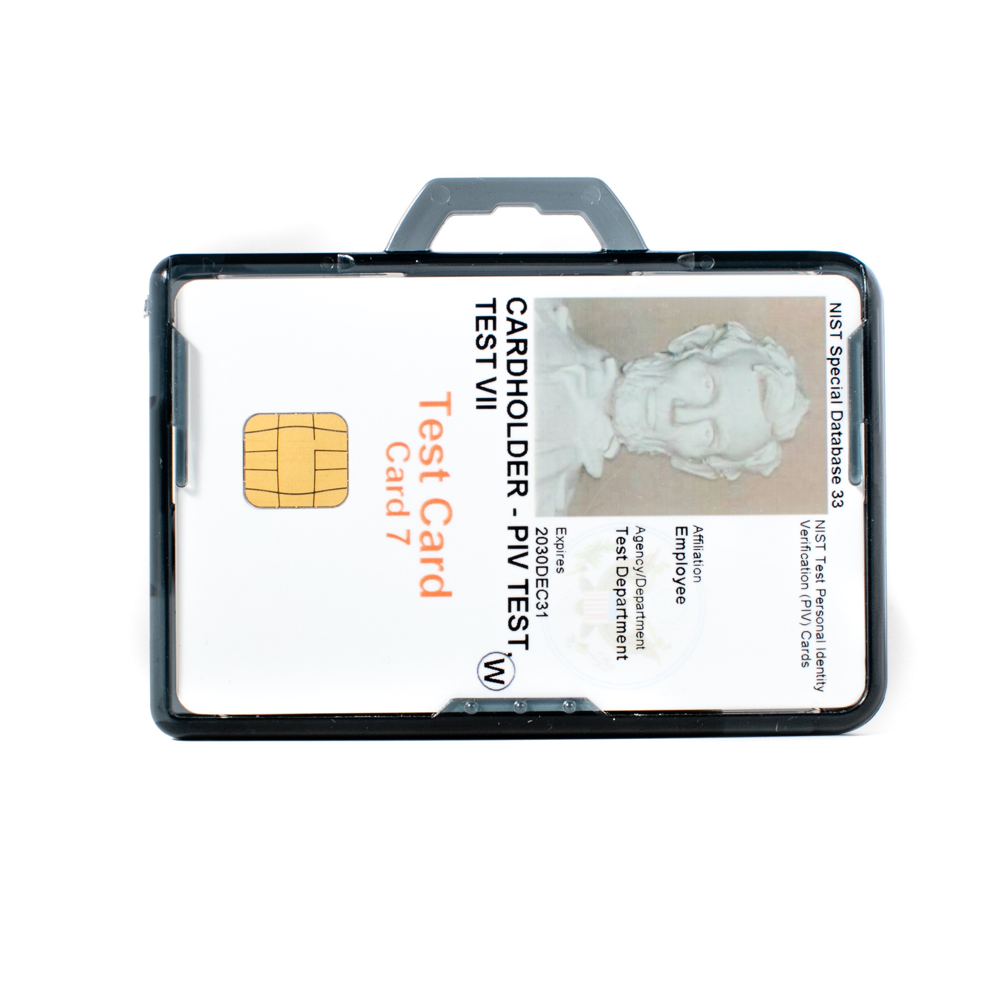 Secure Badge Holder DuoLite ® Horizontal  2 ID Card Holder ID Stronghold