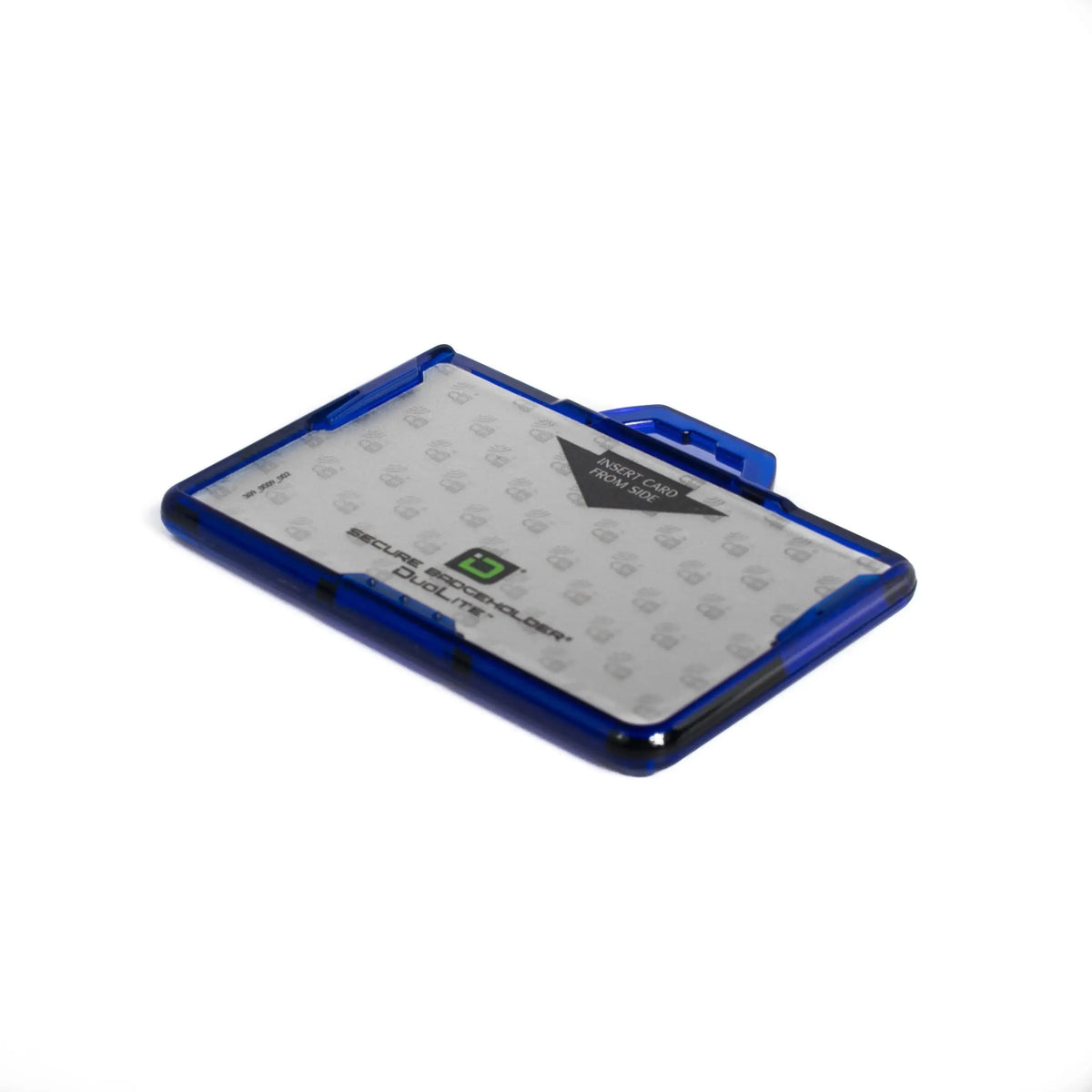 Secure Badge Holder DuoLite ® Horizontal  2 ID Card Holder ID Stronghold