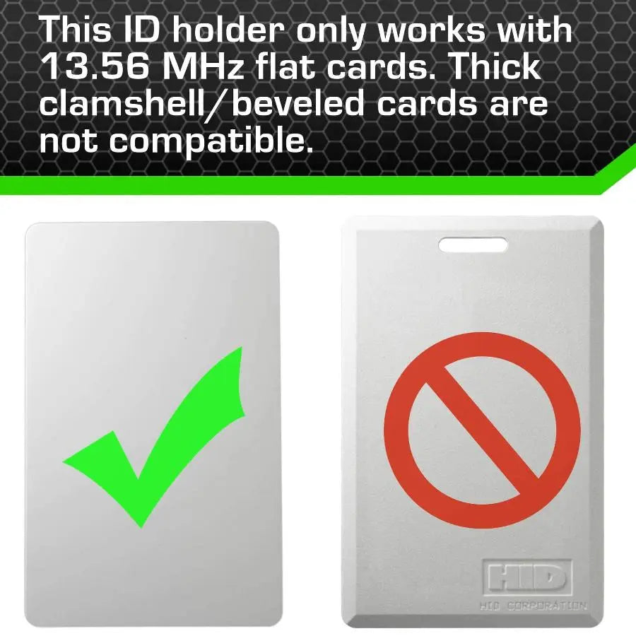 Secure Badge Holder DuoLite ® Vertical 2 ID Card Holder ID Stronghold