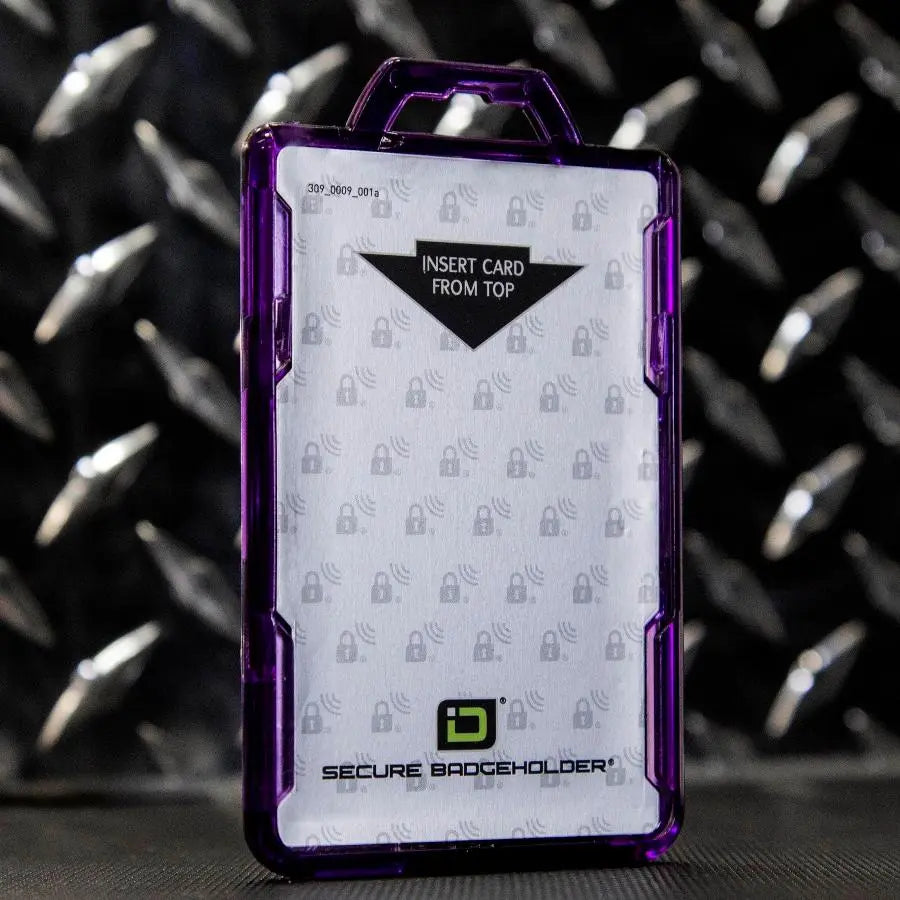 Secure Badge Holder DuoLite ® Vertical 2 ID Card Holder ID Stronghold