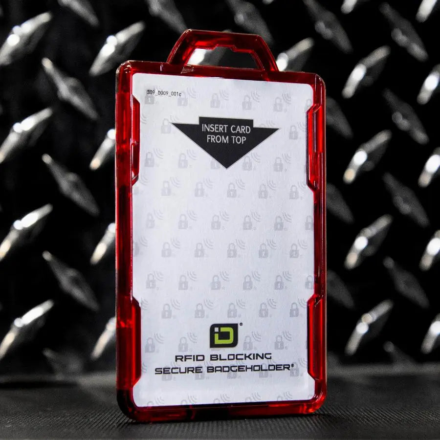 Secure Badge Holder DuoLite ® Vertical 2 ID Card Holder ID Stronghold