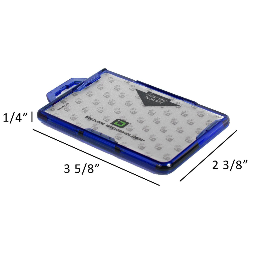 Secure Badge Holder Duolite ® Vertical 2 ID Card Holder, and Lanyard Bundle ID Stronghold