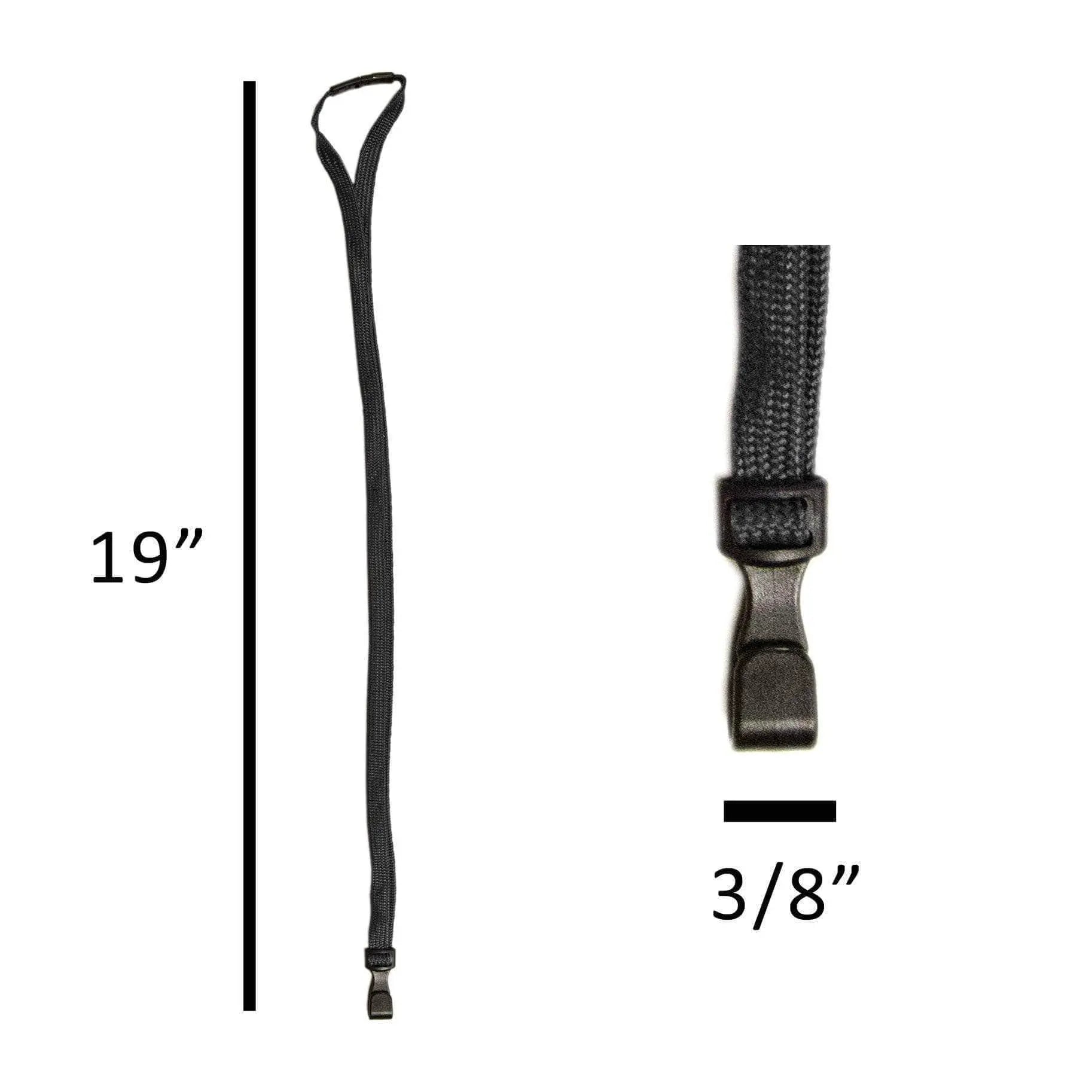 Secure Badge Holder Duolite ® Vertical 2 ID Card Holder, and Lanyard Bundle ID Stronghold
