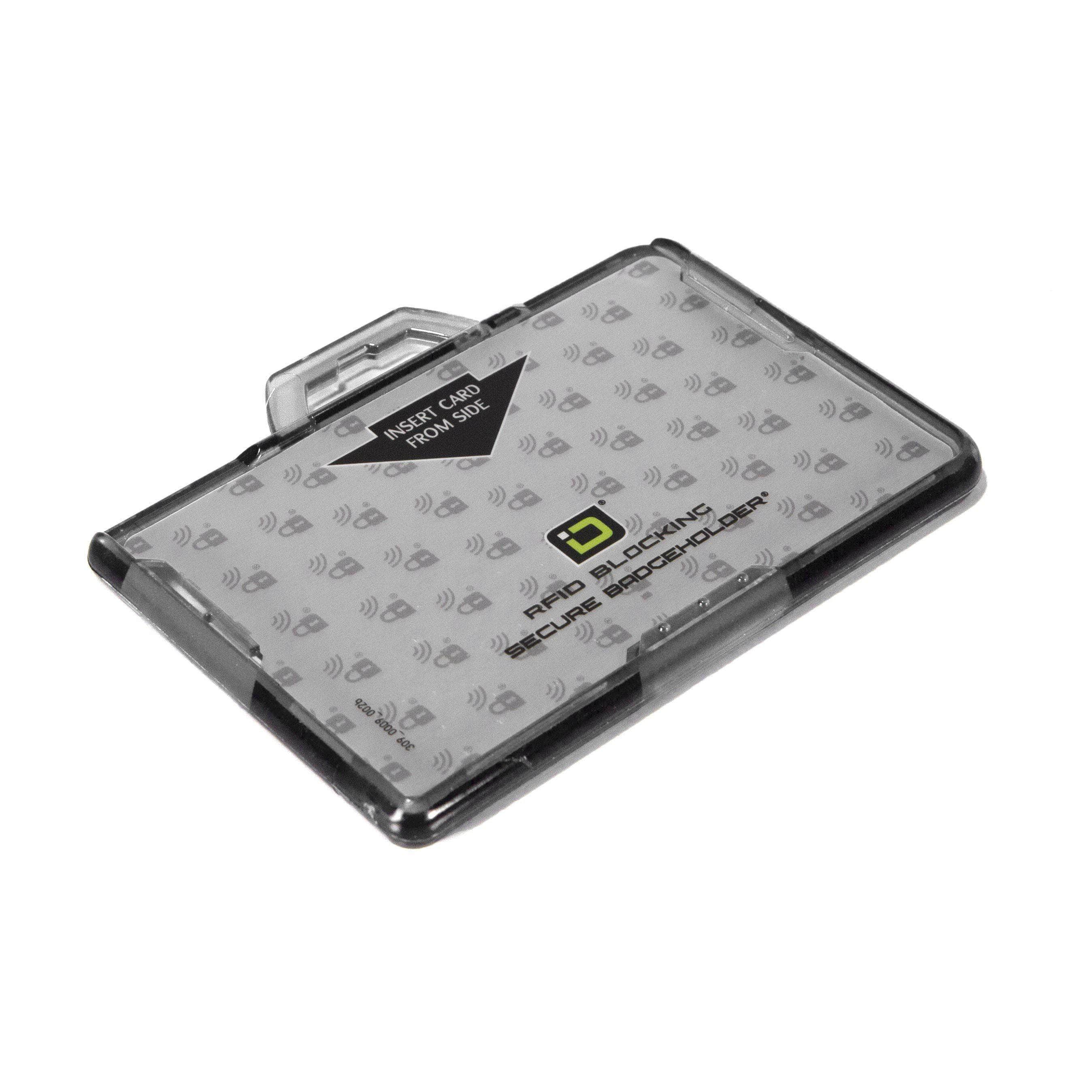Secure Badge Holder Lite ™ Landscape 1 ID Card Holder ID Stronghold