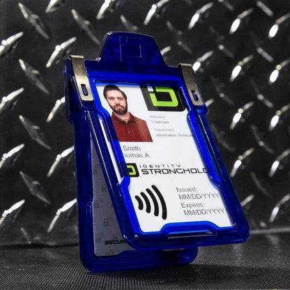 Secure Badge Holder Classic with BloxProx™ - Protects 125Khz HID Prox 1 ID Card Holder ID Stronghold