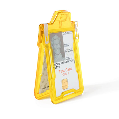 Secure Badge Holder Classic with BloxProx™ - Protects 125Khz HID Prox 1 ID Card Holder ID Stronghold