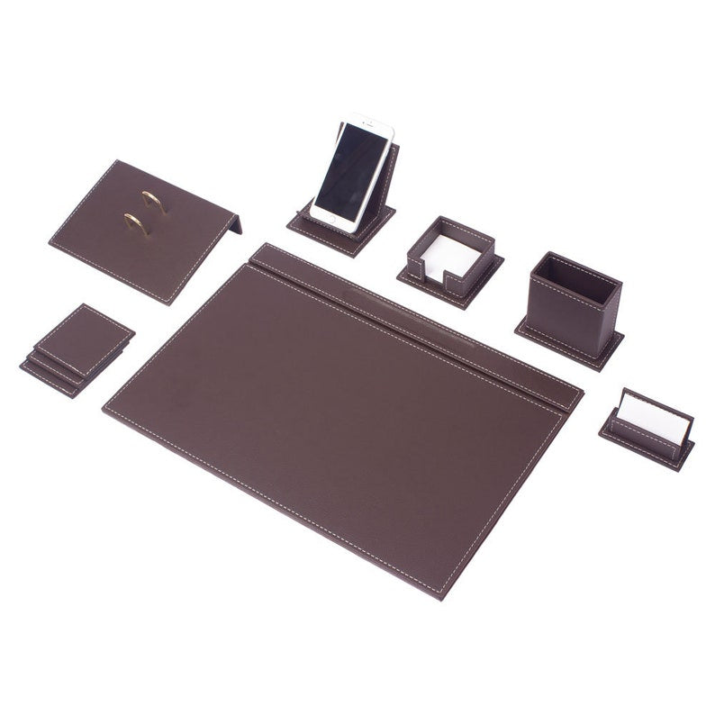 MOOG Luxury Desk Set-9 Accessories-  Black - 9 PCS Moogdesk
