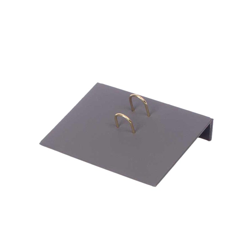 MOOG Leather Desk Set - Double Document Tray- Gray - 10 PCS Moogdesk