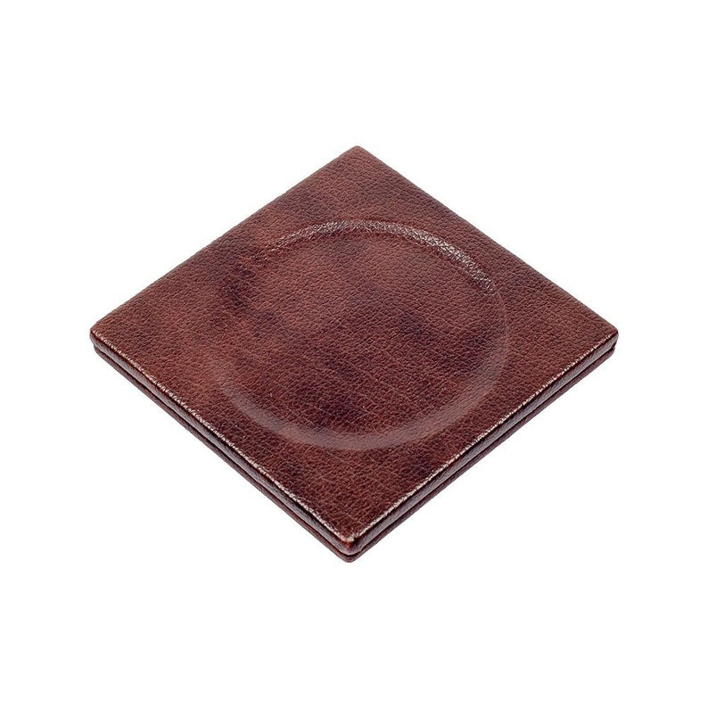 MOOG Leather Desk Set - Double Document Tray- Brown - 10 PCS Moogdesk