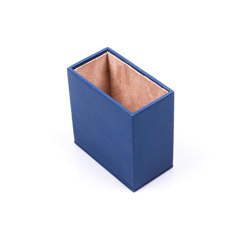 MOOG Leather Desk Set - Double Document Tray- Blue - 10 PCS Moogdesk