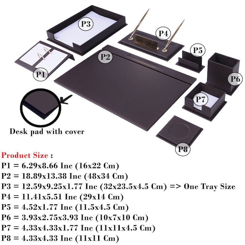 MOOG Desk Organizers And Accessories-Fully Customizable- 10 PCS Moogdesk
