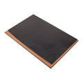 MOOG Leather Desk Pad With Wood Combination Moogdesk
