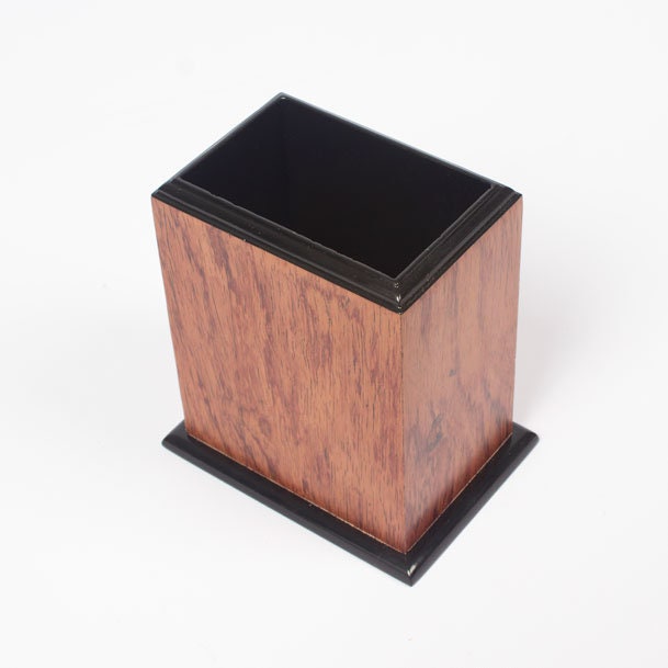 MOOG Prestige  Personalized Wooden Brown Desk Set - 8 PCS Moogdesk