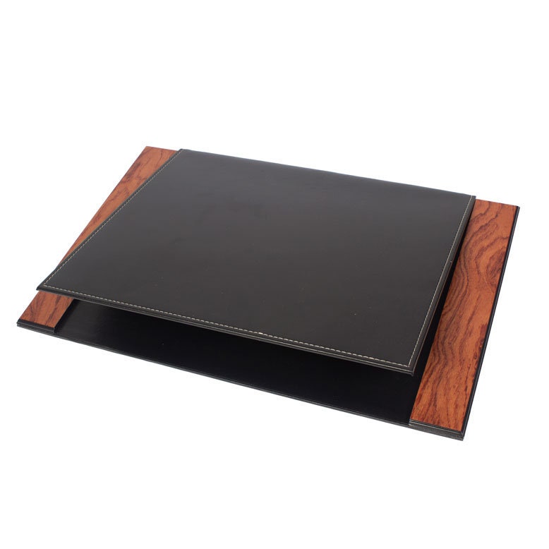 MOOG Prestige  Personalized Wooden Brown Desk Set - 8 PCS Moogdesk