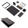 MOOG Leather Desk Set - Single Document Tray- White - 10 PCS Moogdesk