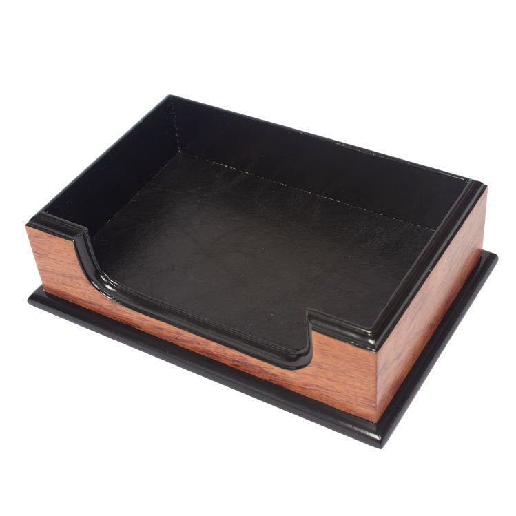 MOOG Prestige  Personalized Wooden Brown Desk Set - 8 PCS Moogdesk