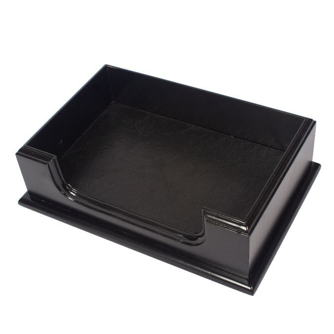 MOOG Wooden Prestige Black Desk Set - 8 PCS Moogdesk