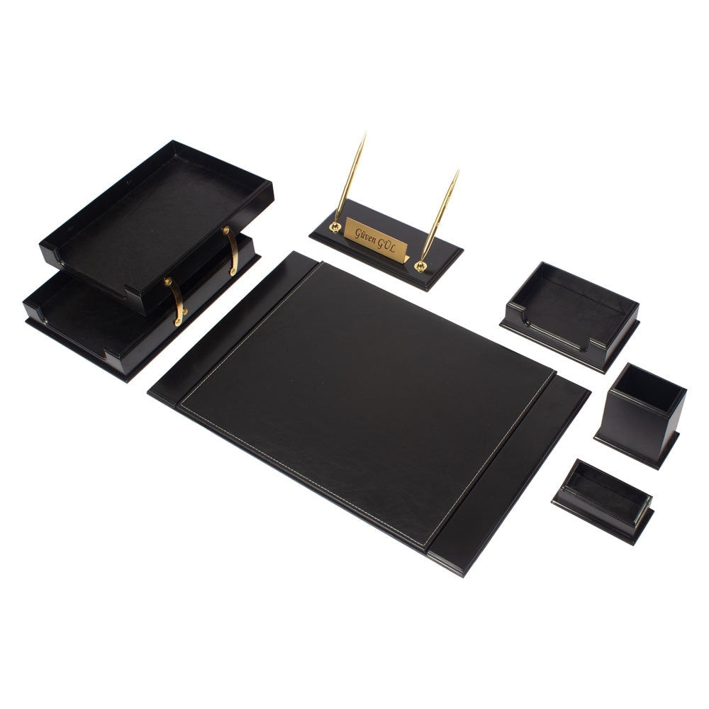 MOOG Wooden Prestige Desk Set -Blackrose- 8 PCS Moogdesk