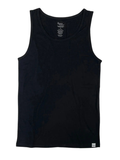 New Men's Bamboo Viscose/Organic Cotton Tank Top Spun Bamboo