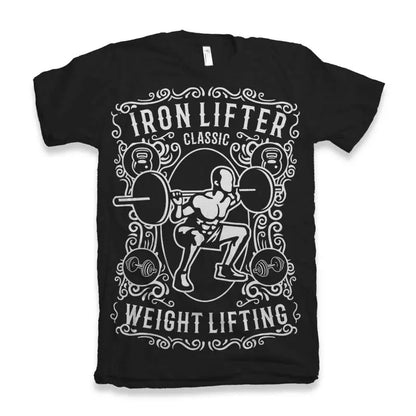 Iron Lifter Men's Bamboo Viscose/Organic Cotton Short Sleeve Graphic T-Shirt Spun Bamboo