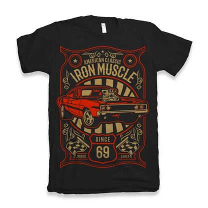 Iron Muscle Men's Bamboo Viscose/Organic Cotton Short Sleeve Graphic T-Shirt Spun Bamboo
