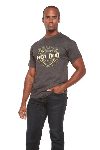 Legendary American Men's Bamboo Viscose/Organic Cotton Short Sleeve Graphic T-Shirt Spun Bamboo