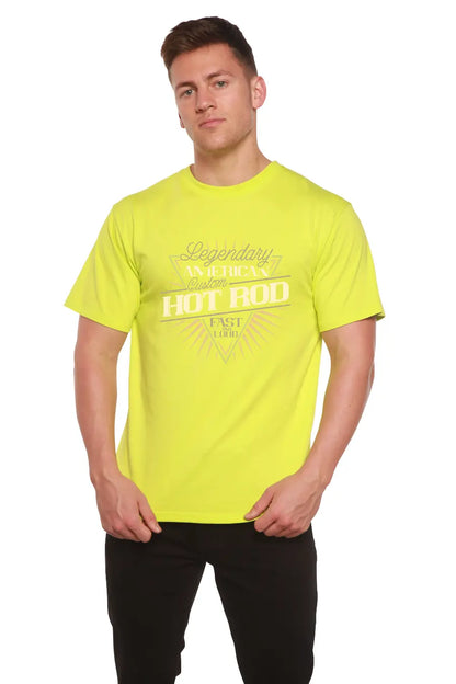 Legendary American Men's Bamboo Viscose/Organic Cotton Short Sleeve Graphic T-Shirt Spun Bamboo