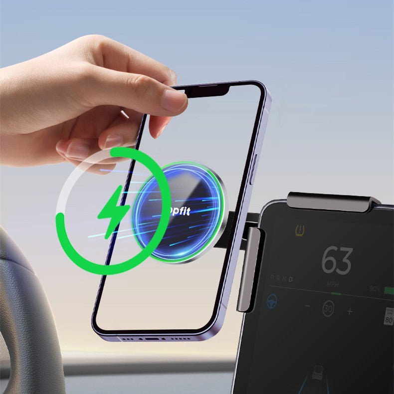Magnetic Wireless Charging Phone Holder For Model 3 Highland/Y | TESERY Tesery Official Store