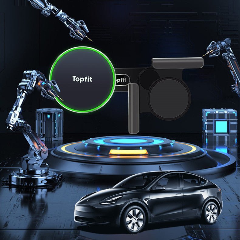 Magnetic Wireless Charging Phone Holder For Model 3 Highland/Y | TESERY Tesery Official Store