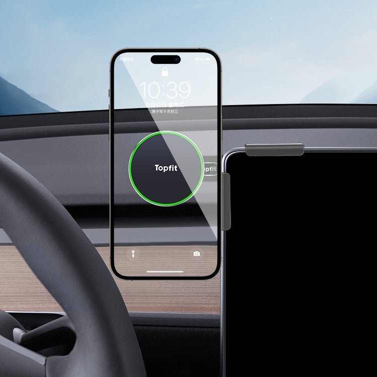 Magnetic Wireless Charging Phone Holder For Model 3 Highland/Y | TESERY Tesery Official Store