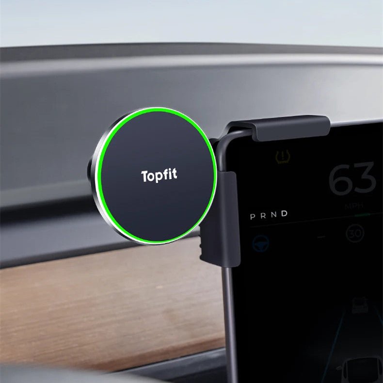 Magnetic Wireless Charging Phone Holder For Model 3 Highland/Y | TESERY Tesery Official Store