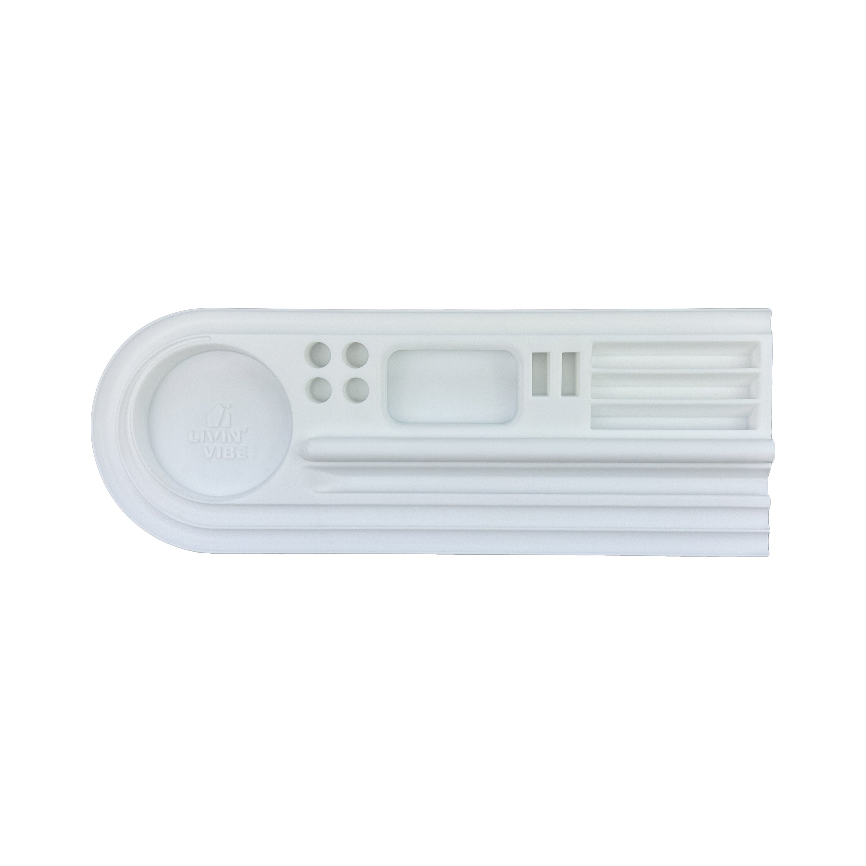 Silicone Desk Organizer Tray | Tech & Office Accessory Holder for iPhone, iPad, Mobile Phones, Tablets, Pens 15.25” × 5.5”