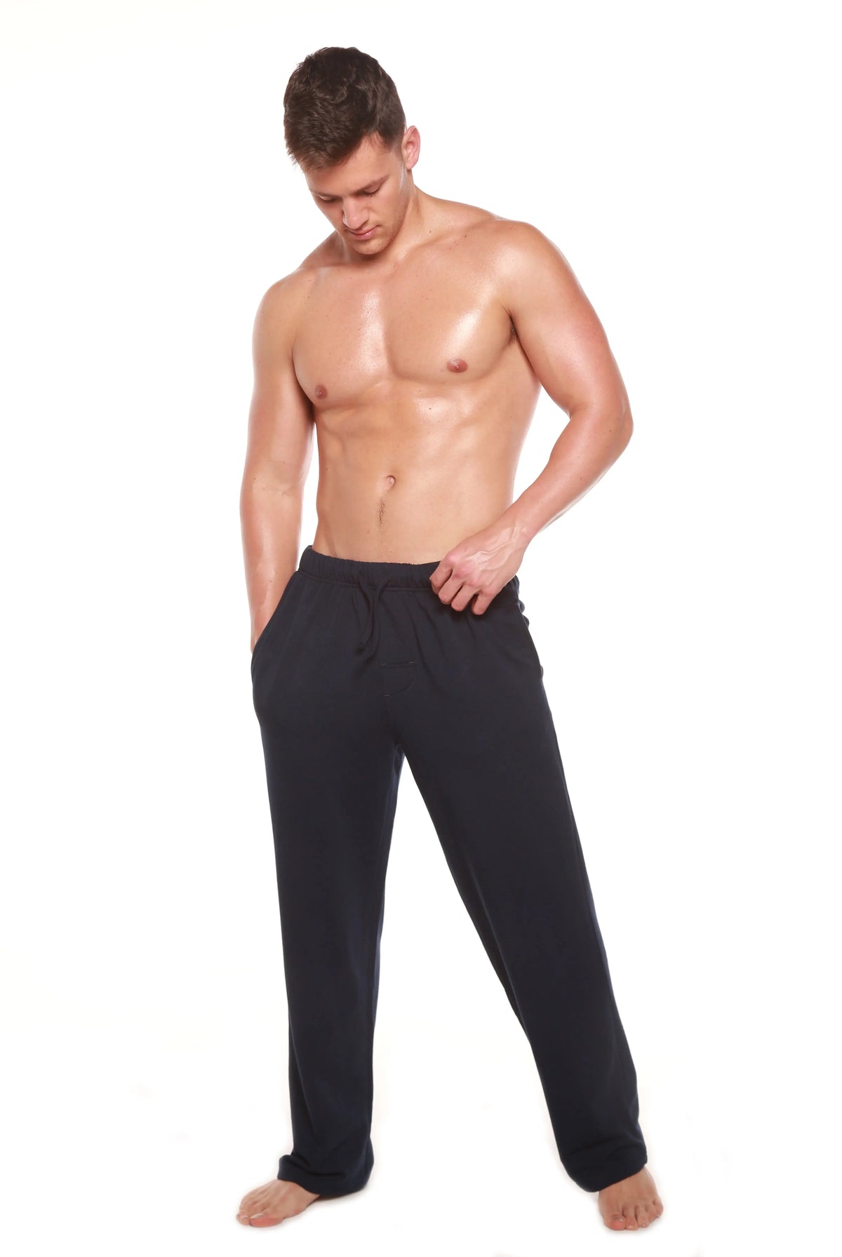 Men's Bamboo Viscose Fleece Lounge Pants Spun Bamboo