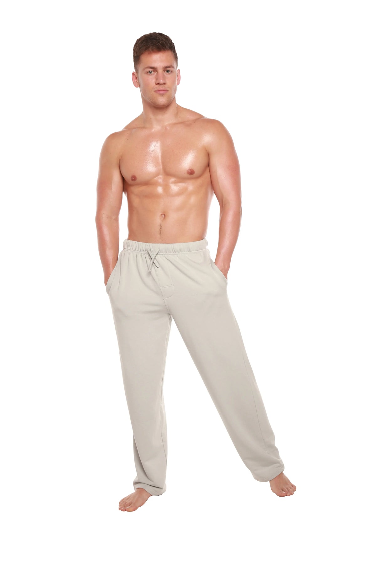Men's Bamboo Viscose Fleece Lounge Pants Spun Bamboo