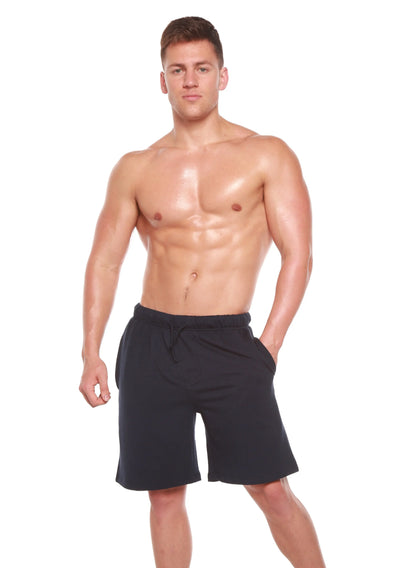 Clearance Men's Bamboo Viscose Fleece Lounge Shorts Spun Bamboo