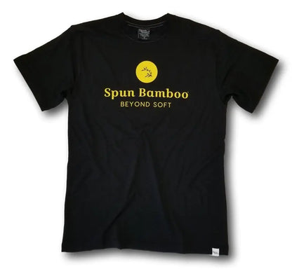 Men's Spun Bamboo Viscose/Organic Cotton Logo T-Shirt Spun Bamboo
