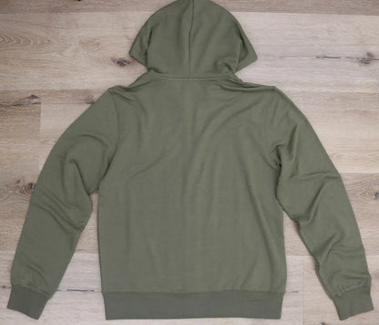 Men's Eco-Smart Full-Zip Bamboo Viscose Hoodie Spun Bamboo