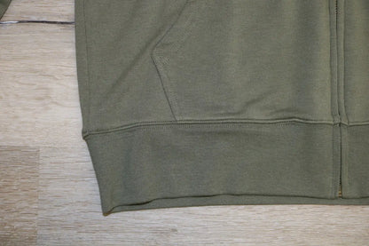 Men's Eco-Smart Full-Zip Bamboo Viscose Hoodie Spun Bamboo