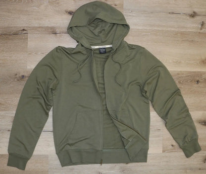 Men's Eco-Smart Full-Zip Bamboo Viscose Hoodie Spun Bamboo