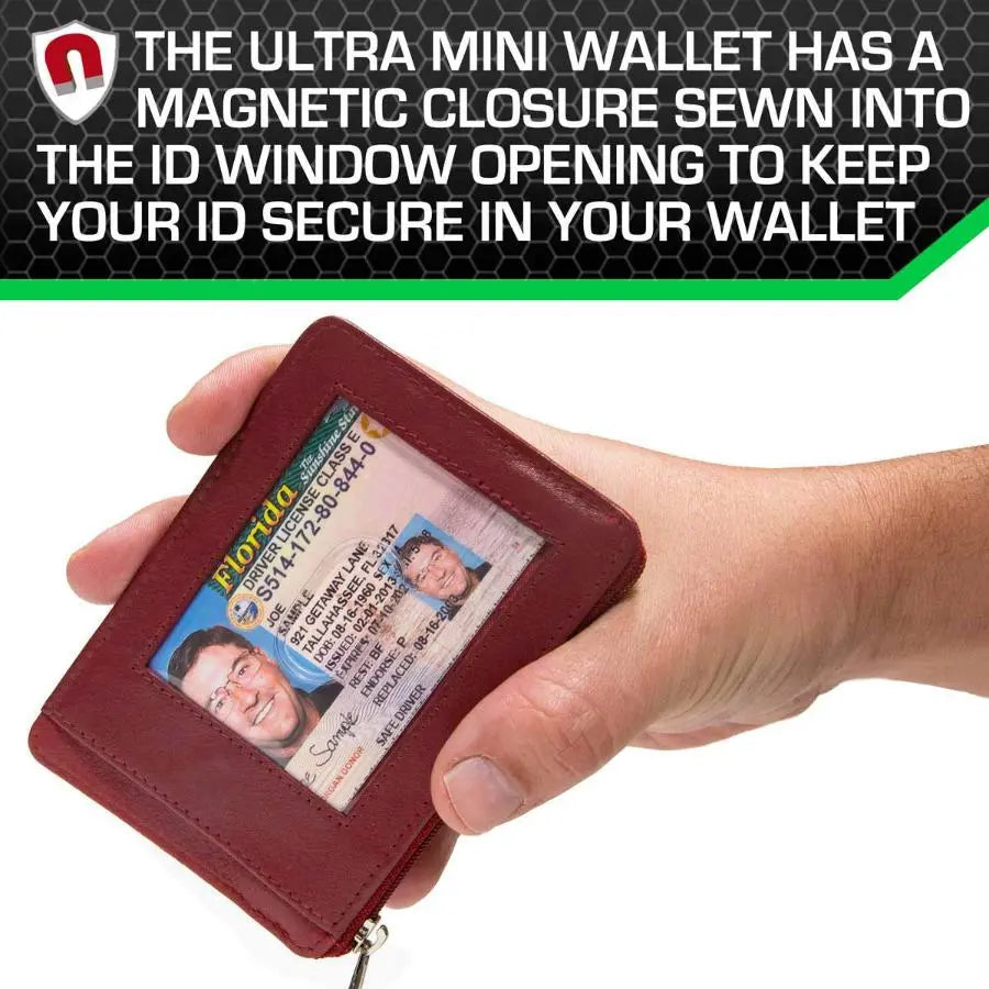 RFID Secure Ultimate Mini Wallet ID Stronghold