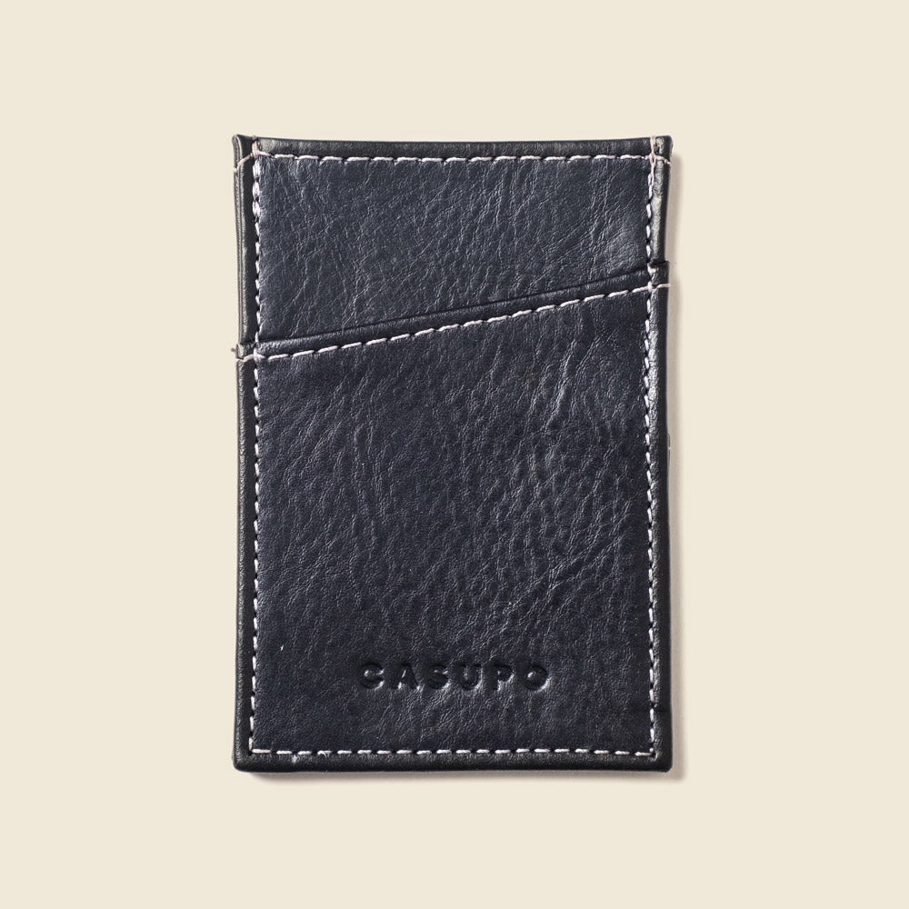 Minimalist Wallet with RFID Protection - Black CASUPO