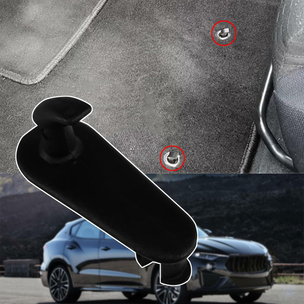 Tobenbone Car Floor Mat Clips Fixing Hooks Clamp Carpet Fasteners Black Deal US