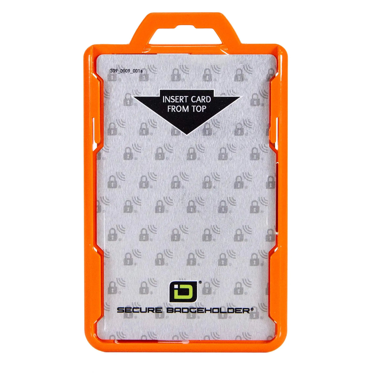 Secure Badge Holder BloxProx™ Lite PORTRAIT - Protects 125Khz HID Prox - 1 ID Card Holder ID Stronghold