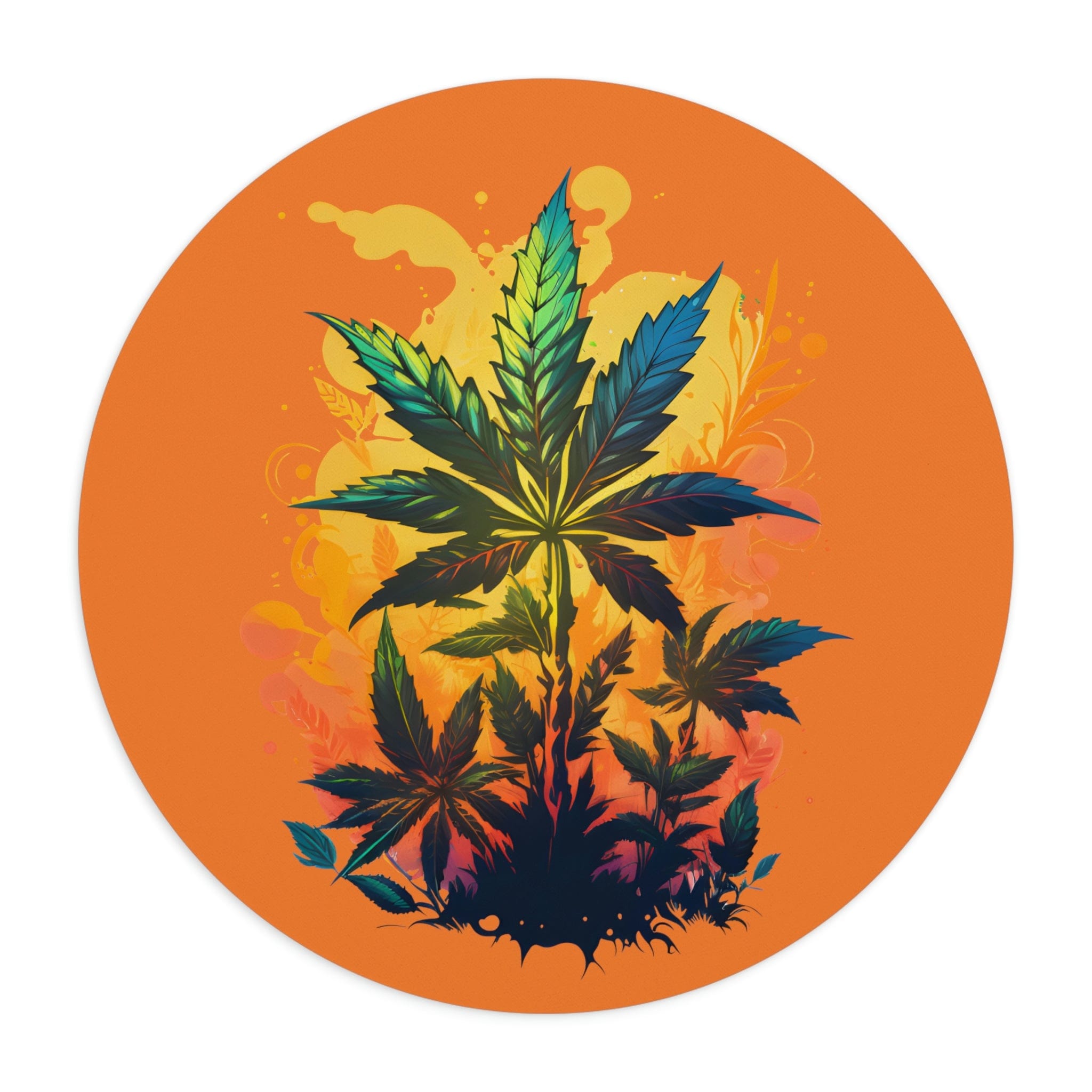Warm Paradise Cannabis Mouse Pad The Cannabis Community