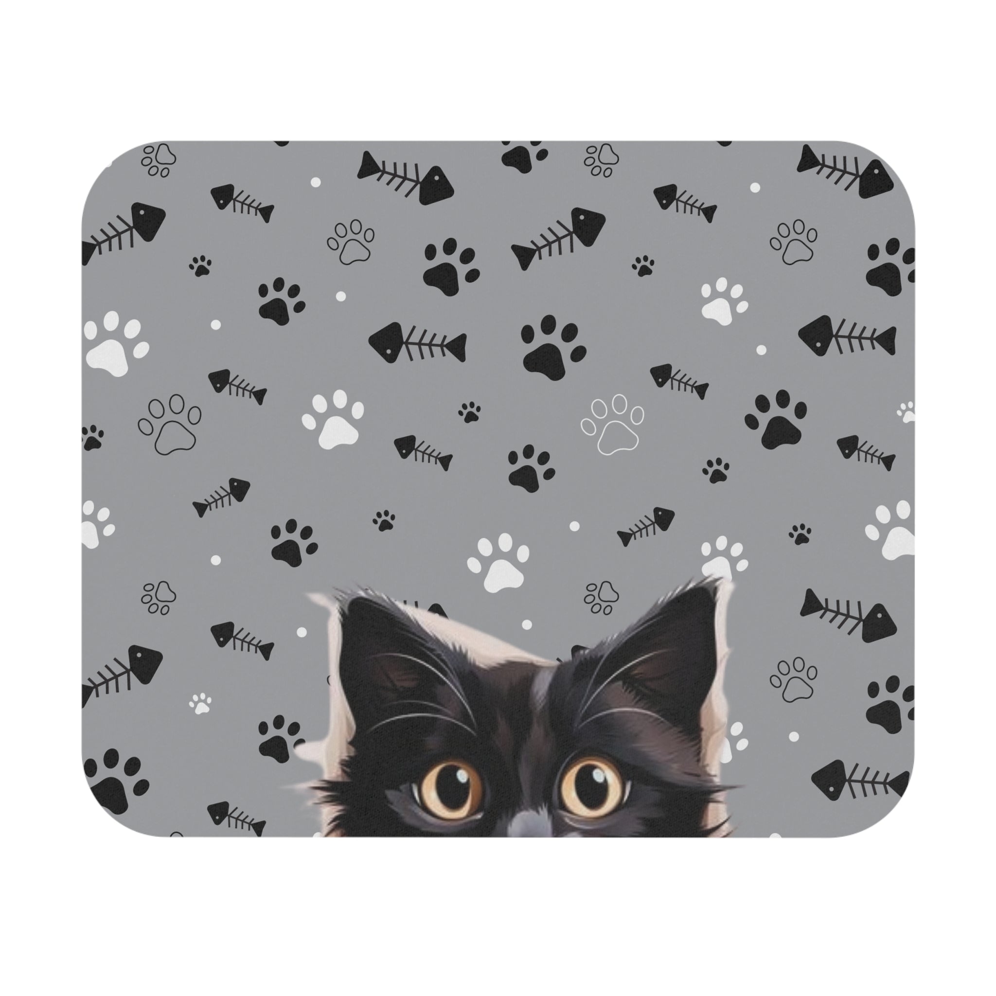Peeking Kitty Mouse Pad (Rectangle) EpiAl's Shop