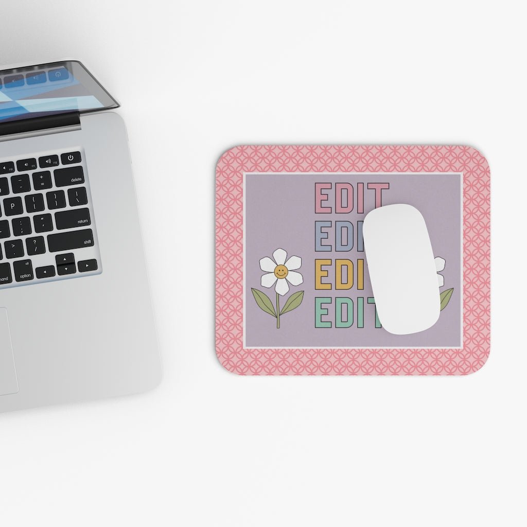Photographer Mouse Pad: Edit Opal and June