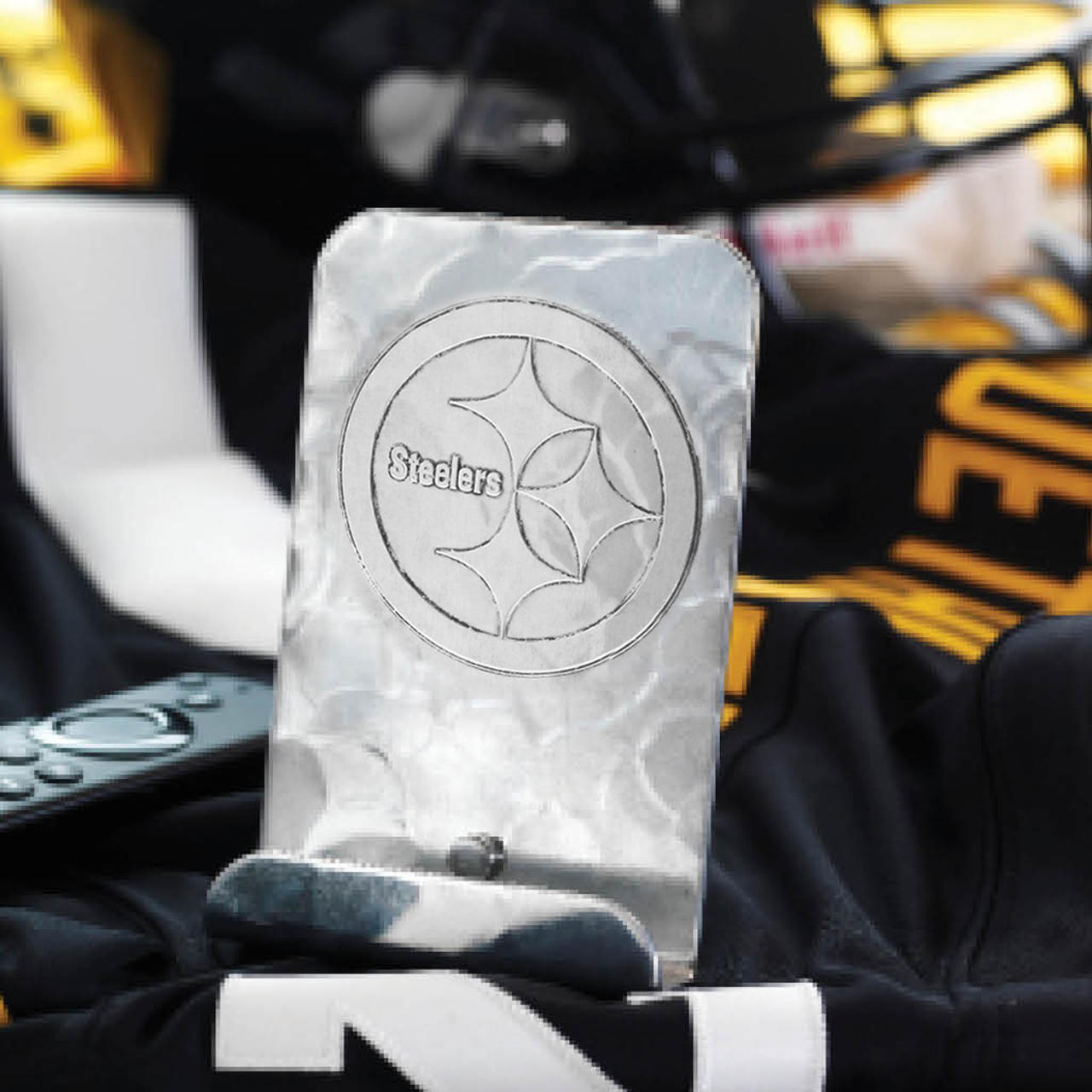 Pittsburgh Steelers Phone Holder (Aluminum) Wendell August Forge