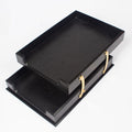 MOOG  Wooden Prestige Double Document Tray Moogdesk